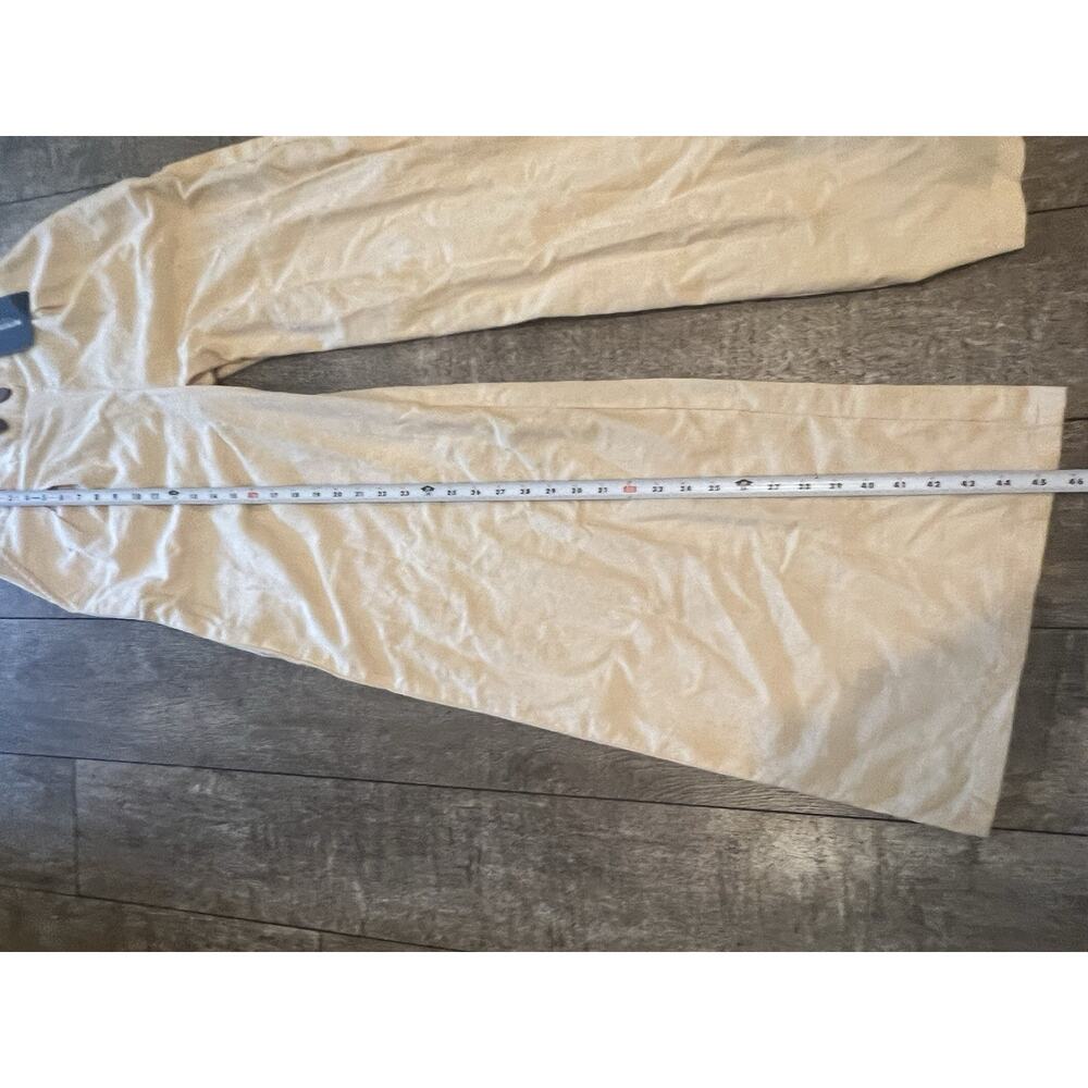 Pretty Little Thing Tan wide leg Pants trousers. Size 10 - Picture 10 of 16